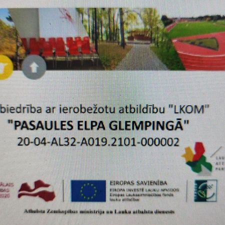 Glempings Klaukas Hotell Sigulda Eksteriør bilde
