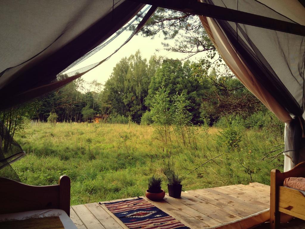 Glempings Klaukas Hotell Sigulda Rom bilde